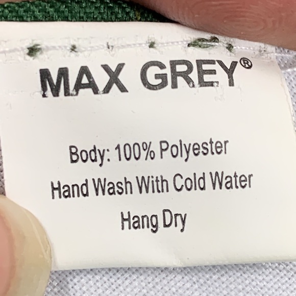 Max Grey Snapback Hat Mens OSFA Green Lightweight Baseball Cap NWT - Picture 14 of 15